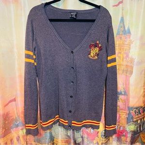 Harry Potter Gryffindor Cardigan Sweater